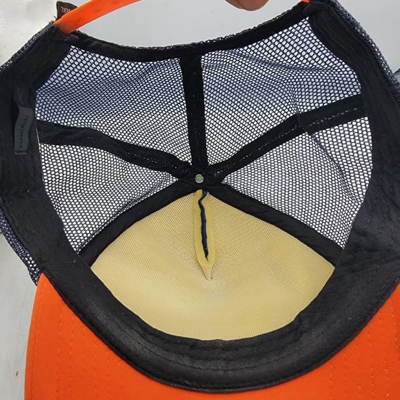 ONeill Adults Blue Orange Truck Hat Mesh Back Breathable Outdoors Casual - Picture 7 of 9